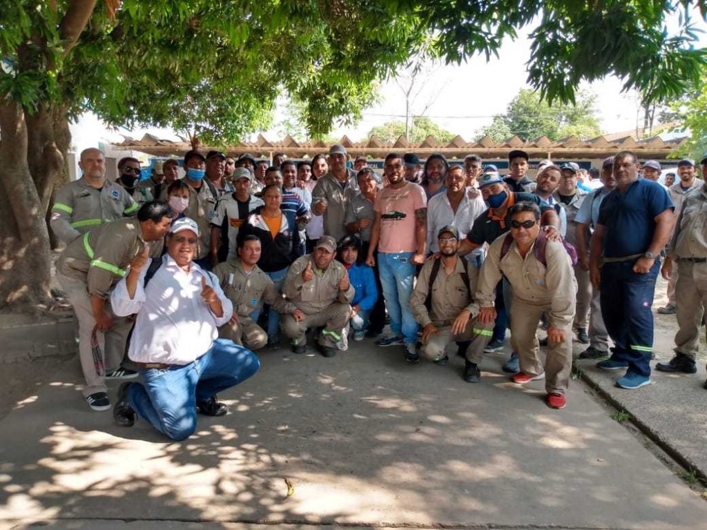 Plan de lucha de trabajadores de SAMEEP