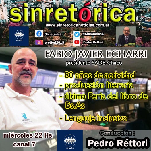 FABIO JAVIER ECHARRI EN SINRETÓRICA TV