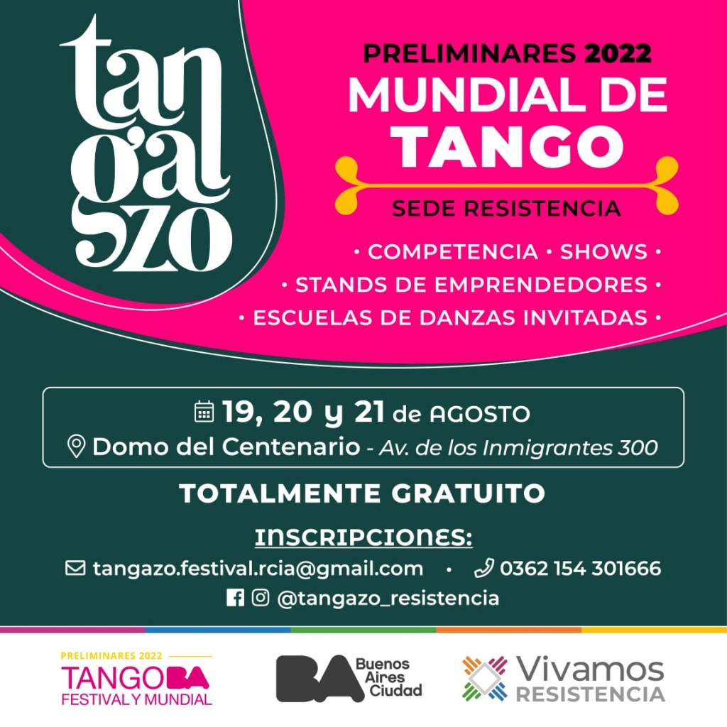 Arranca el Tangazo en Resistencia